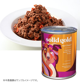 ソリッドゴールド チキン&レバー缶 製品イメージ